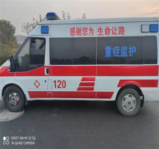 钟山救护车出租服务案例3